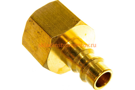 Штуцер для быстроразъема 1/2"F в пластиковом держателе ROCKFORCE RF-SE2-4PF