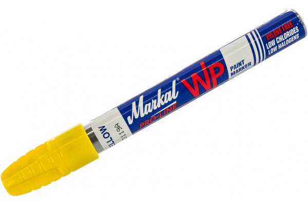 Маркер для мокрых поверхностей Markal Pro-Line WP, 3 мм, жёлтый 96931