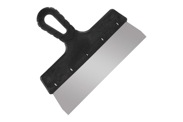 Фасадный шпатель РемоКолор ГОСТ, прямой, пружинная сталь 65Г, лакированное полотно, 250мм, 12-5-725