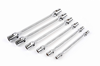 Набор торцевых шарнирных ключей Kamasa Tools 8-19 мм, 6 предметов K 2432