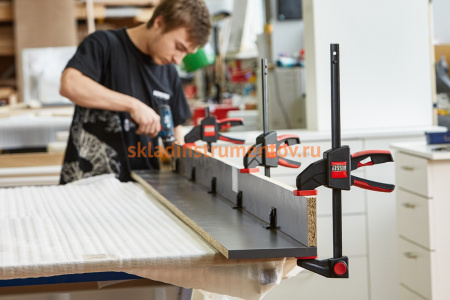 Струбцина пистолетного типа BESSEY 2.7 кН, 300 x 80 мм, распор 160-450 мм BE-EZL30-8