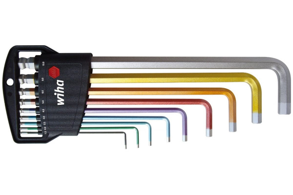 Набор шестигранных ключей 9шт Wiha Classic SB369 H9 35683