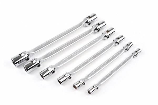 Набор торцевых шарнирных ключей Kamasa Tools 8-19 мм, 6 предметов K 2432