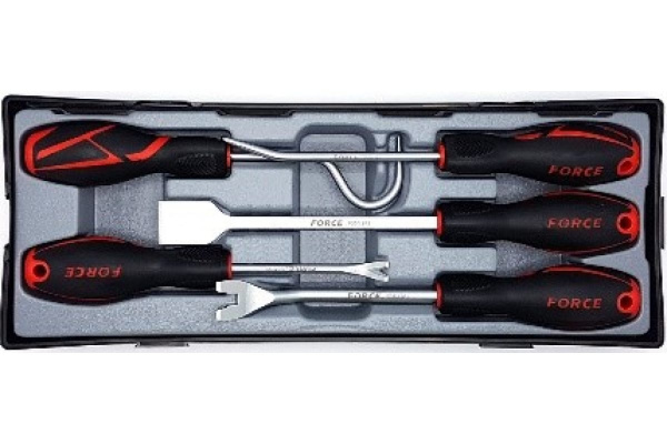 Набор для демонтажа обшивки автомобиля. 5 предметов FORCE T905M2