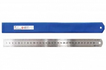 Линейка 150х19х0.7 мм, нерж.сталь КОБАЛЬТ 243-585