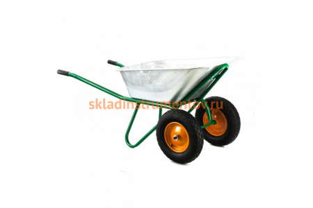 Садово-строительная двухколесная тачка PALISAD грузоподъемность 320 кг, объем 100 л 68937