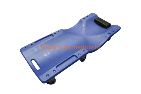 Лежак подкатной 6-ти колесный, пластиковый МАСТАК 197-00002