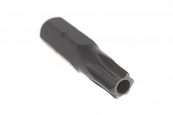 Бита 1/4", TORX с отверстием, T30, 25 мм KING TONY 102530U
