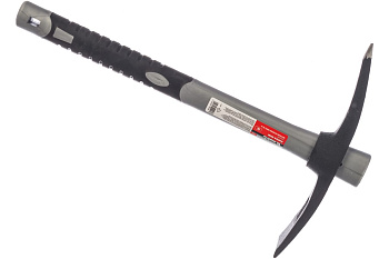 Кирка MINI с фибергласовой обрезиненной рукояткой MATRIX 21828