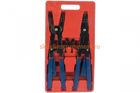 Съемник стопорных колец 2шт со сменными носами 16" AE&T TA-H1037