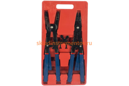 Съемник стопорных колец 2шт со сменными носами 16" AE&T TA-H1037