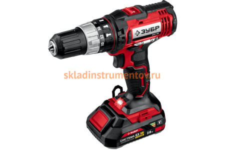 Ударная дрель-шуруповер ЗУБР ДШУ-185-22