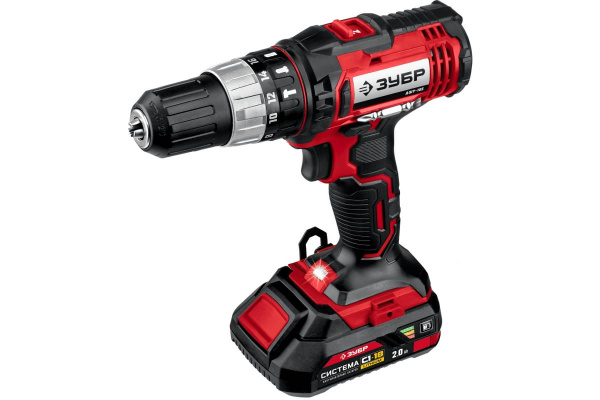 Ударная дрель-шуруповер ЗУБР ДШУ-185-22