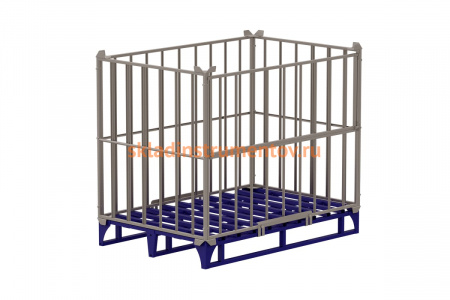 Каркасное ограждение RUSKLAD ОПК 1 цинк (800x1200x860)