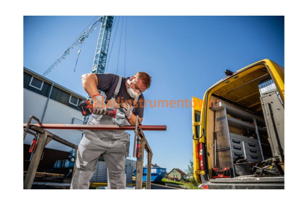 Аккумуляторная угловая шлифовальная машина FLEX LBE 125 18.0-EC/5.0 Set 499323