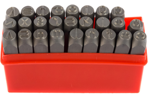 Буквенные клейма SITOMO N 8 латиница стальные строчные 747536