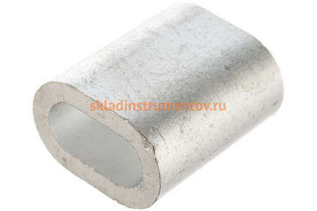 Зажим троса DIN 3093 алюминиевый (8 мм; ТФ6) Зубр 4-304476-08 Зажим троса DIN 3093 алюминиевый (8 мм; ТФ6) Зубр 4-304476-08