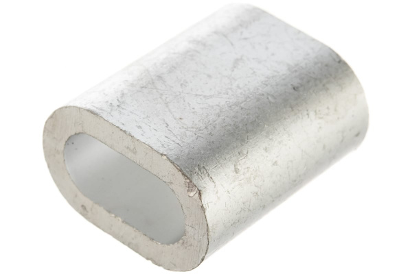 Зажим троса DIN 3093 алюминиевый (8 мм; ТФ6) Зубр 4-304476-08 Зажим троса DIN 3093 алюминиевый (8 мм; ТФ6) Зубр 4-304476-08