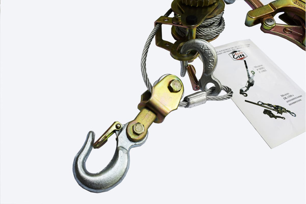 Ручная рычажная лебедка с канатом и протяжкой DK-3000 EURO-LIFT 00-00000412