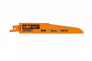 Пилки сабельные по металлу (150 мм; шаг зубьев 2.9 мм) 5 шт. CMT JS920CF-5