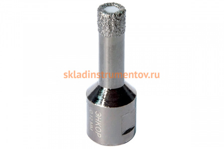 Коронка алмазная по керамограниту (12 мм; М14) для УШМ Энкор 48303