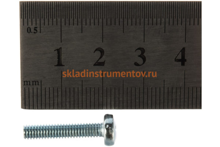 Винт ЗУБР DIN 7985 M4x20мм, 14шт, кл. пр. 4.8, оцинкованный, 303156-04-020