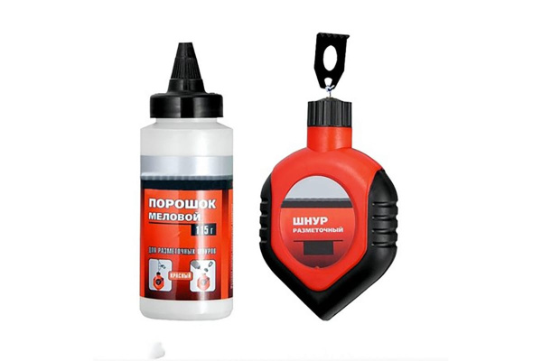 Отбивочный шнур с краской Strong 15 м СТИ-62500015 Отбивочный шнур с краской Strong 15 м СТИ-62500015