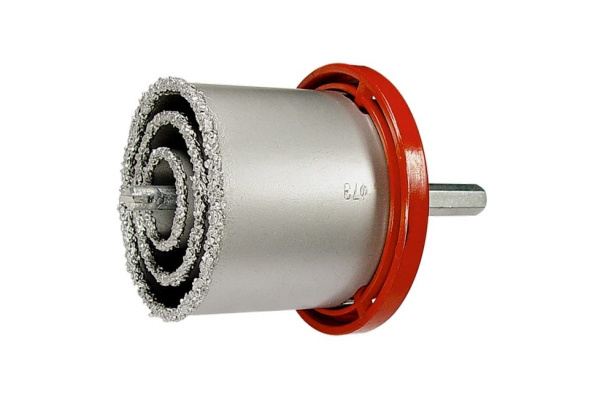 Набор коронок по керамической плитке (33-83 мм) + напильник MATRIX 72842