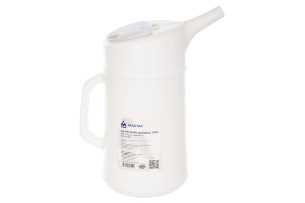 Мерная емкость с крышкой, 5 л МАСТАК 135-10005