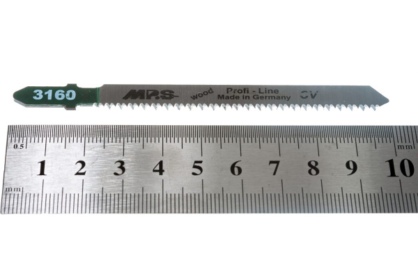 Пилки T101AI (100х75х2.0 мм; 2 шт.) по ламинированному паркету MPS 3160-2