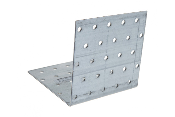 Крепежный угол Зубр МАСТЕР равносторонний 100х100х100мм, 1шт 310206-100-100