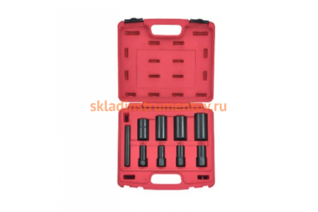 Набор ударных срывных торцевых головок стопорных колесных гаек FORCE 909T7