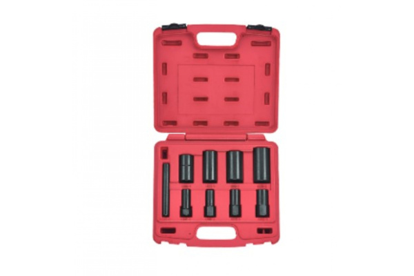 Набор ударных срывных торцевых головок стопорных колесных гаек FORCE 909T7