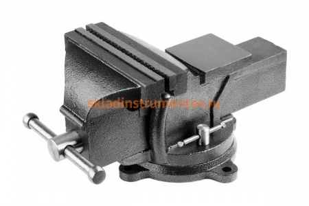 Слесарные тиски с поворотным основанием STAYER STANDARD 3254-200