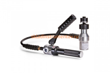 Помповый гидравлический пресс для пробивки отверстий КВТ ПГПО-60А 66533