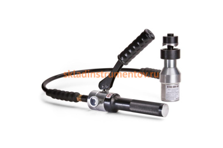 Помповый гидравлический пресс для пробивки отверстий КВТ ПГПО-60А 66533 Помповый гидравлический пресс для пробивки отверстий КВТ ПГПО-60А 66533