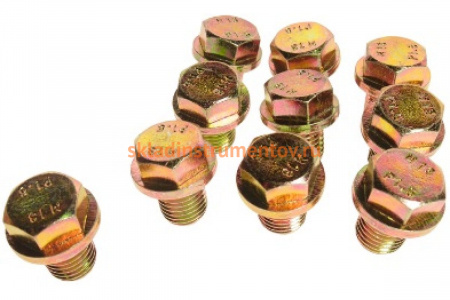 Маслосливные пробки М13, длина 15.5мм, шаг 1.5мм, 10шт JTC-2003