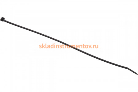 Универсальный пластиковый хомут ЭВРИКА черный 4.0x250мм 25шт ER-14252