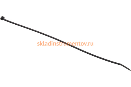 Универсальный пластиковый хомут ЭВРИКА черный 4.0x250мм 25шт ER-14252