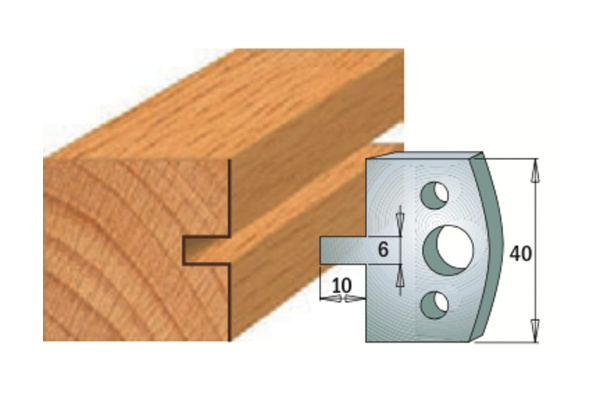 Комплект из 2-х ножей SP (40x4 мм) CMT 690.016