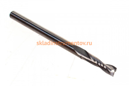 Фреза спиральная монолитная (3x12x50 мм; S 3 мм; RH; Z2) по дереву CMT 191.030.11