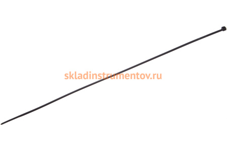 Нейлоновые хомуты Зубр черные, 3.6x370 мм, 100 шт. 309030-36-370