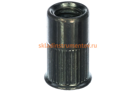 Заклепка резьбовая стальная цилиндрическая с насечкой (50 шт; М6; уменьшенный борт) MESSER 212206S-50