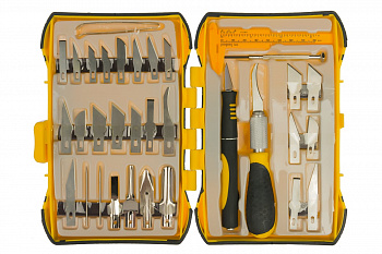 Набор резцов по дереву STAYER PROFI 33 шт 1831-H33