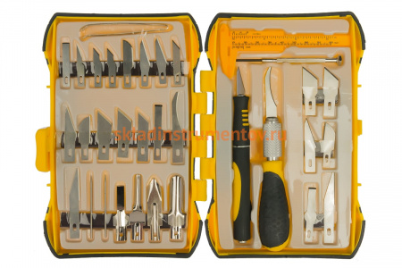 Набор резцов по дереву STAYER PROFI 33 шт 1831-H33