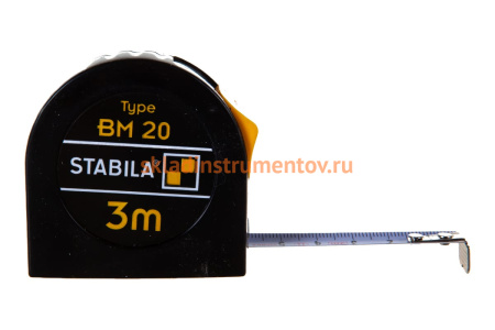 Рулетка STABILA тип BM 20 3м х 12,5мм 16445