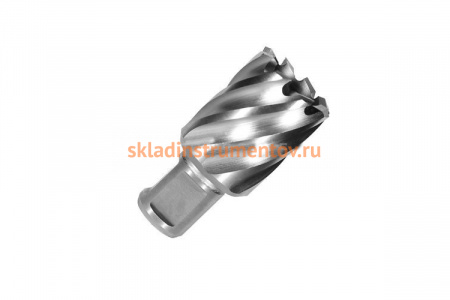 Сверло по металлу корончатое Weldon 19 мм HSS-Co (55х30х55 мм) D.BOR 474550102D