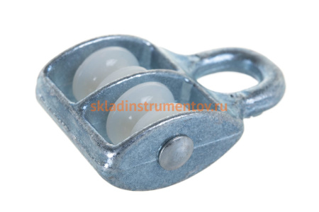 Блок двойной с пластиковым роликом (10 шт; 5х15 мм; ТФ5) Зубр 4-304595-15