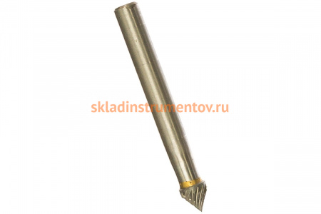 Борфреза твердосплавная тип J конус 60 градусов (6х5 мм; хвостовик 6 мм) MESSER J0605M06