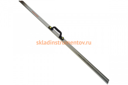 Алюминиевая линейка с пластмассовой ручкой 2 глазка, 1200 мм SANTOOL 050407-001-120